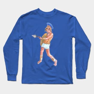 Athena of "Aphrodite's Love Myths" Long Sleeve T-Shirt